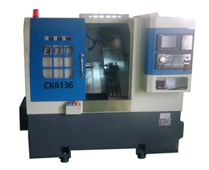 CK6136B ∠30斜床身排刀式 數(shù)控車床（高配置 排刀機(jī)）